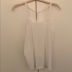 White Lululemon Tank - Size 8